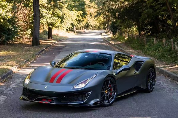 Ferrari 488 after