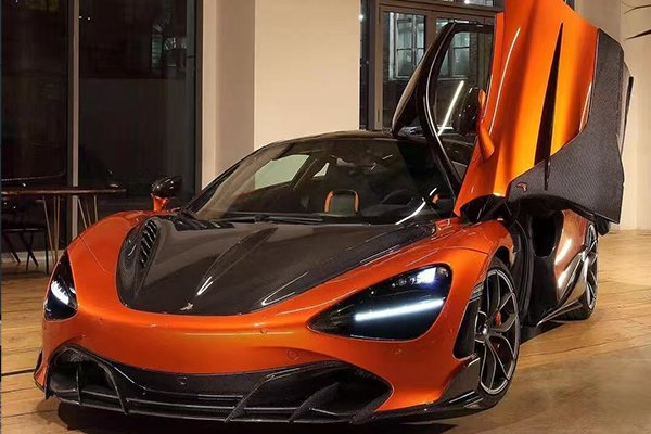 mclaren 720s topcar after