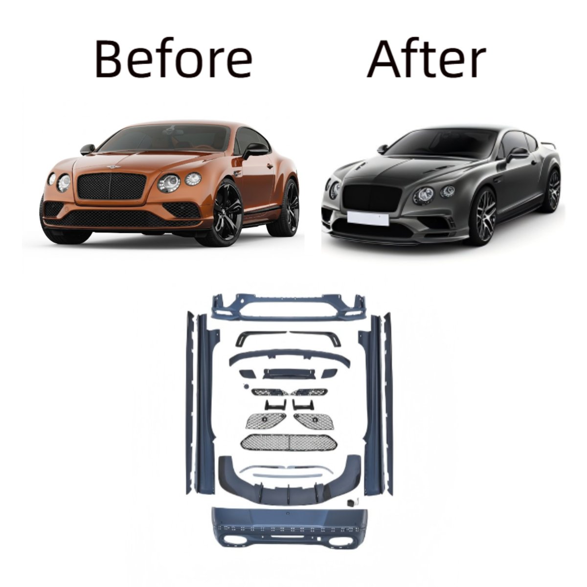 Continental GT (2016-2019) Supersport Style Kit