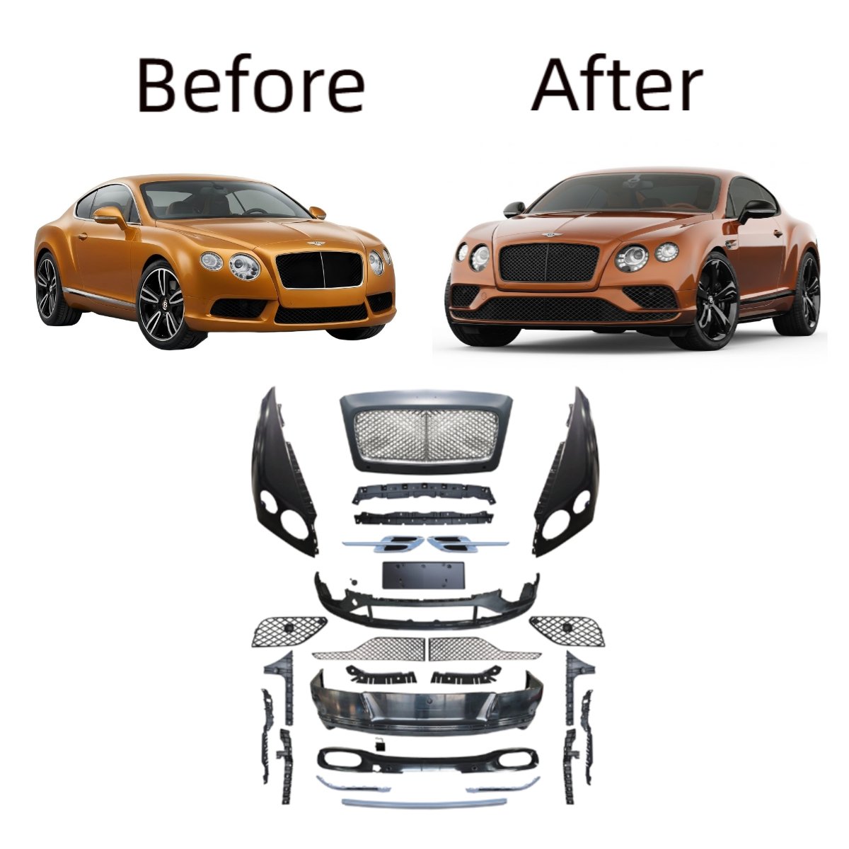 Continental GT (2012-2015) Up to 2019 Style Kit