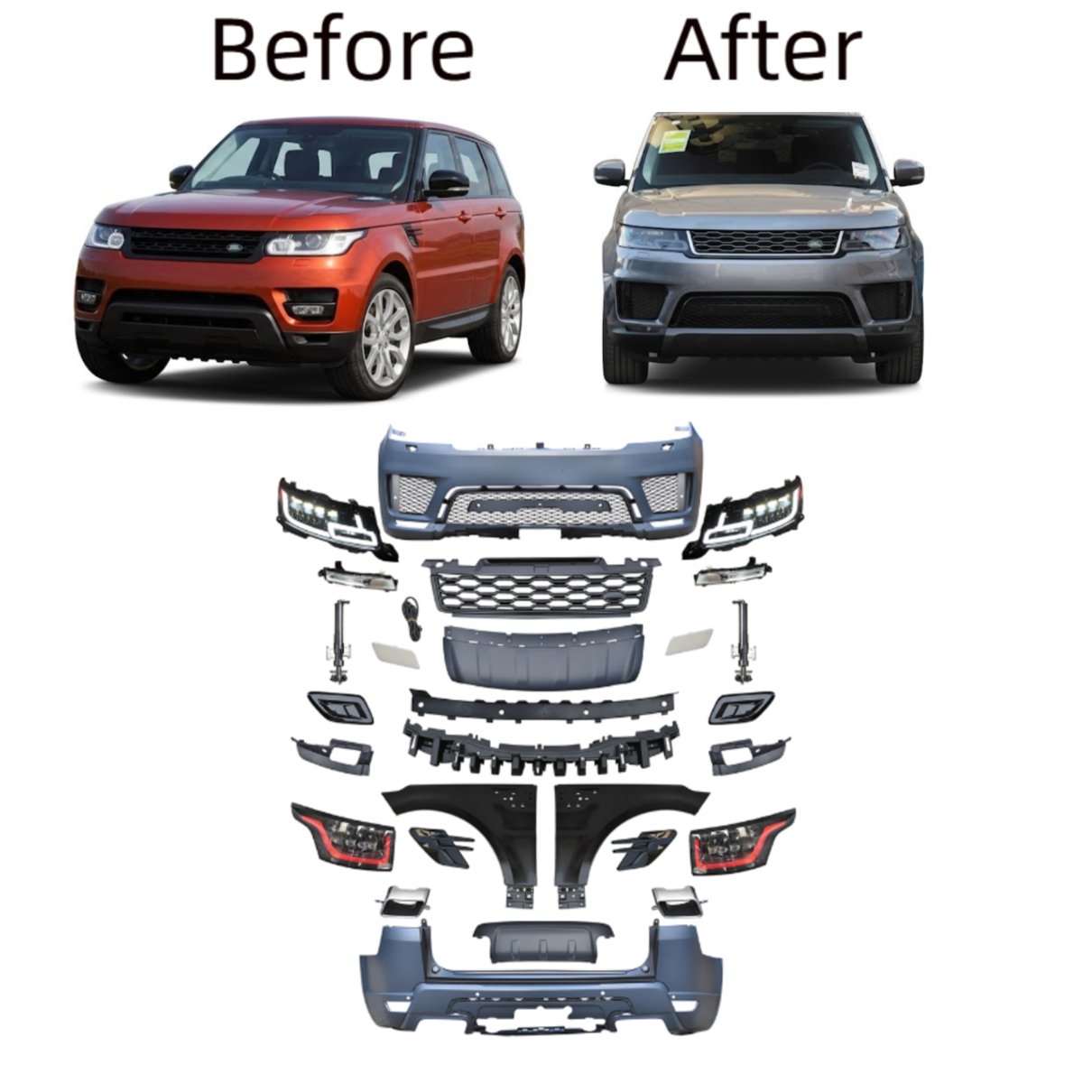 Range rover sport 2014-2017 up 2022 OEM Bodykit