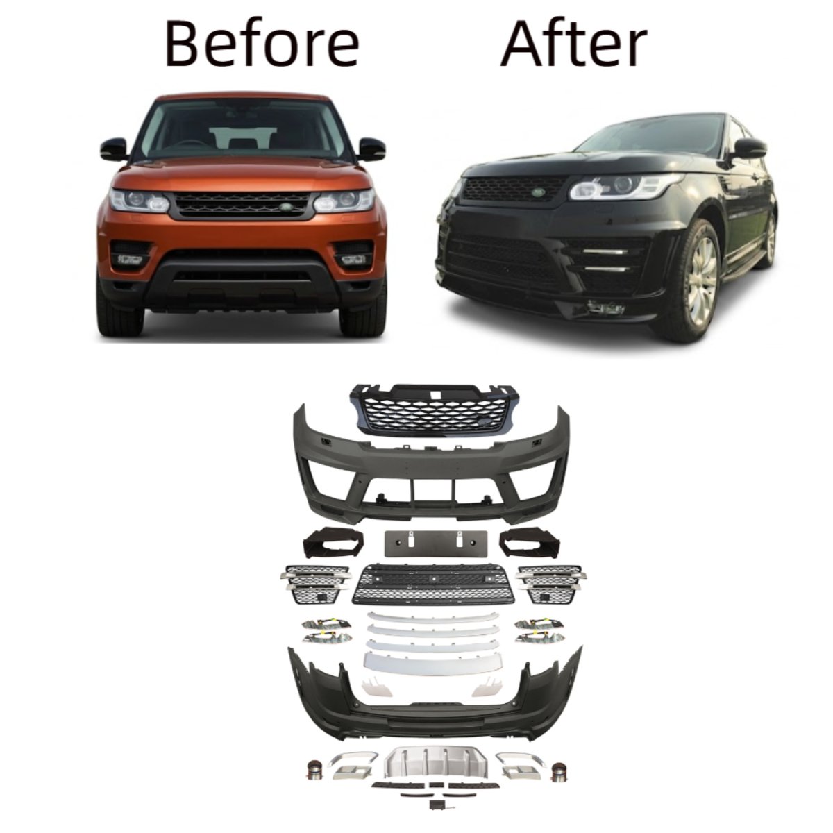 For range rover sport 2014-2017 LM bodykit