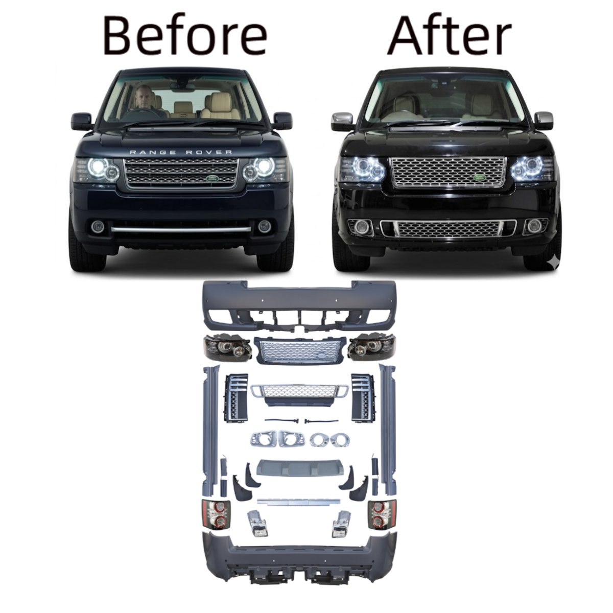 For 2005-2012 Vogue Autobiography bodykit