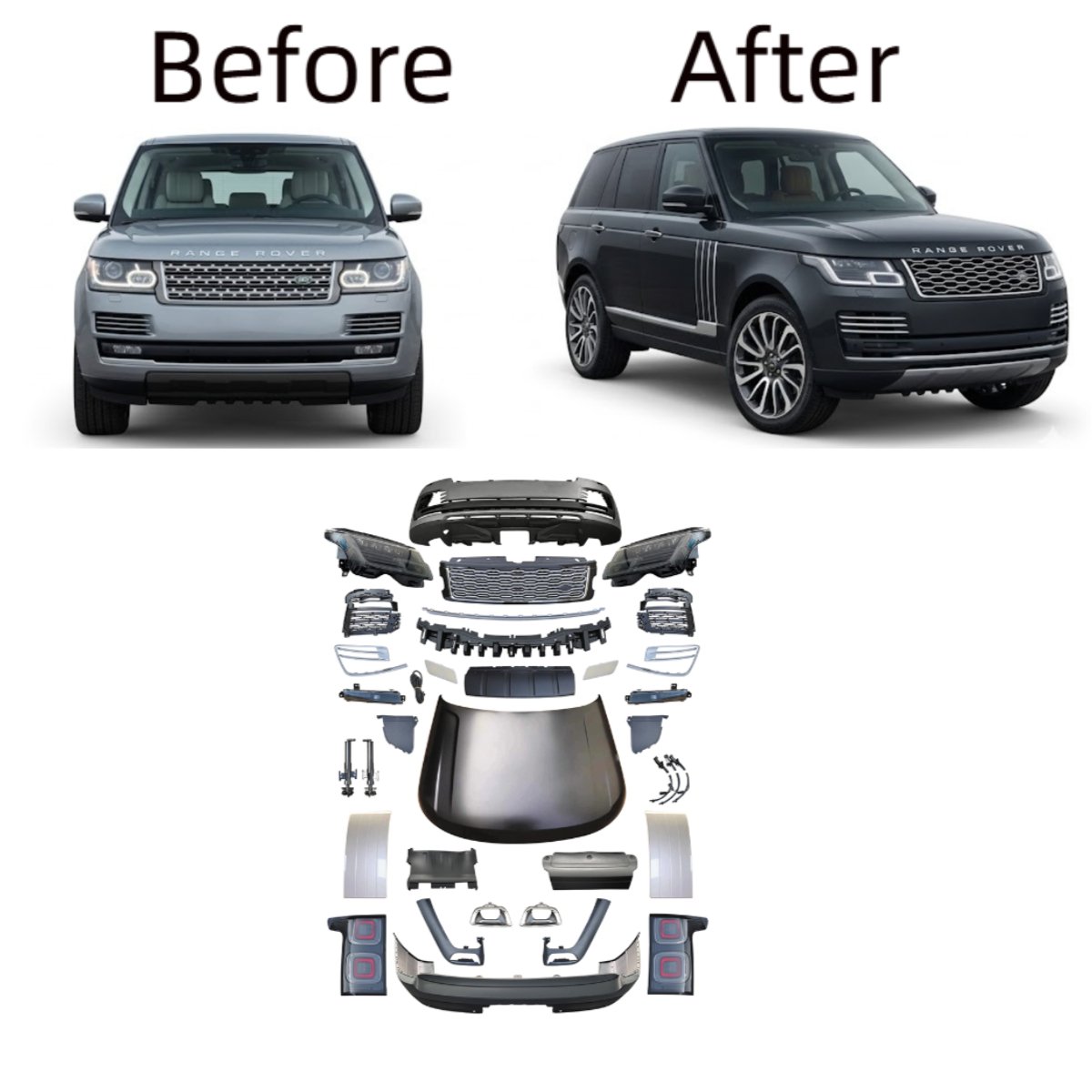 For 2013-2017 upgrade 2022 SVA bodykit