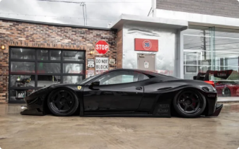 Ferrari 458 LBWK Widebody Kit Upgrade
