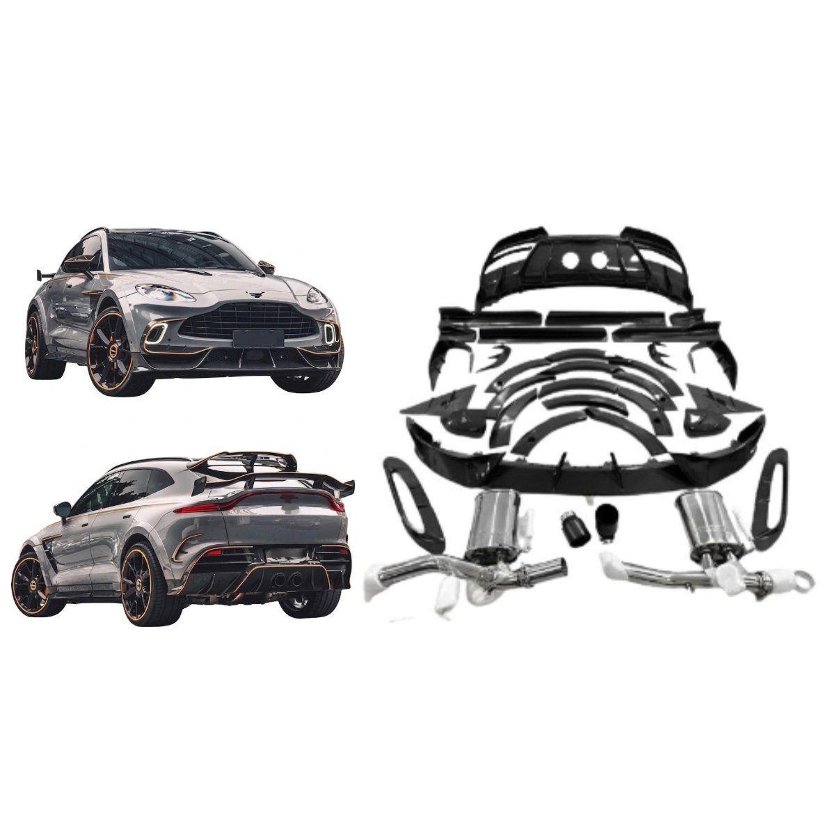 aston martin dbx 707 wide body kit