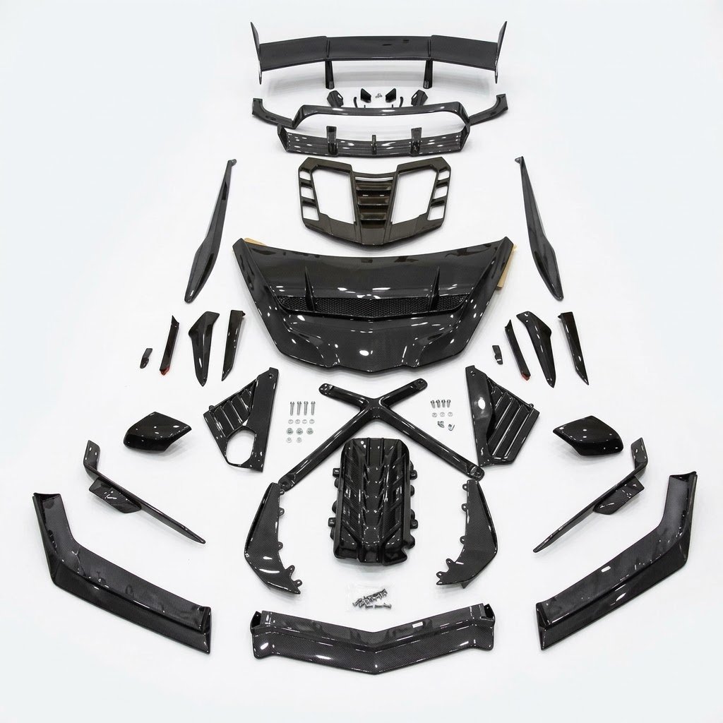 Corvette C8/Z06 up ZR1 Style Bodykit