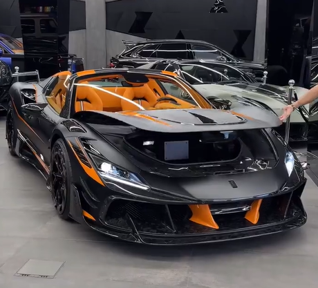 Premium Ferrari F8 Carbon Fiber Body Kit Build