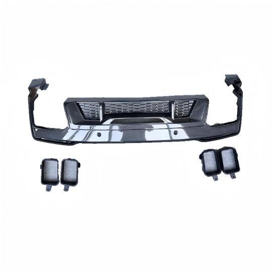 Ford Mustang S650 Dry Carbon Fiber Rear Lip Diffuser